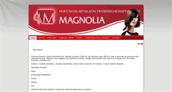 Desktop Screenshot of magnolia-fryz.com